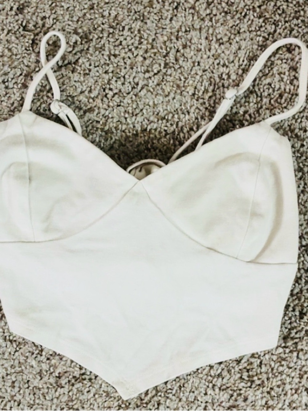 Forever 21 Cream Lace Bralette